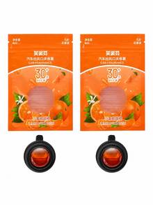 1件/2件裝 新款汽車出風口夾式香氛，多種香味，每件4ml，持久留香，可除味達30天 - 彩色 - 查看 21