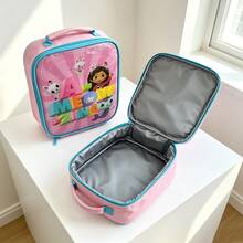Gabby's Dollhouse Lunch Box Pandy Paws And Kitty Friends Insulated Lunch Bag 9" - View 3