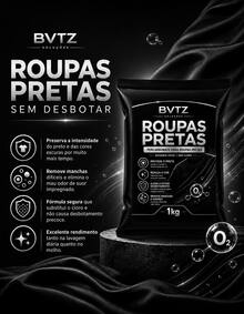 Percarbonato De Sodio Protege E Realça Cor De Roupas Pretas E Escuras Evita Desbotar - Em pó - Visão 4
