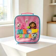 Gabby's Dollhouse Lunch Box Pandy Paws And Kitty Friends Insulated Lunch Bag 9" - View 2