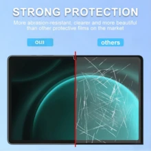 2 Packs HD Glass Screen Protector, Compatible With Samsung Galaxy Tab S11/S10 FE /S10 FE/S10 /10 Lite And Tab A11 8.7/A9 8.7/A9 Plus 2023/A11 2025 And Models, High Transparency And Scratch-Resistant, Touch-Sensitive, Precise Fit, Easy Installation, Slim Design, Suitable For Daily Office Work, Online Learning, Movie Watching, And Travel Scenarios - Clear - View 4