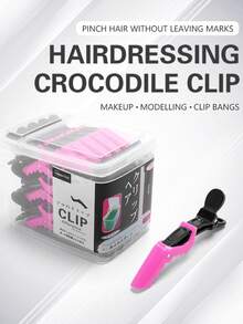 10/8/6/1pc Hair Clips, Hair Claws, Hair Sectioning Clips, Hair Styling Tools, Hairdressing Tools, Hair Accessories, Salon Supplies - Multicolor - View 1