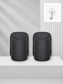 Multifunctional Car Cup Holder & Door Storage Organizer, Suitable For Front Door And Rear Seat Beverage Holder, Can Hold Water Bottles, Drinks, Phones And Small Items, Space-Saving Car Interior Storage Organizer, Universal Car Accessory - Multicolor - View 9