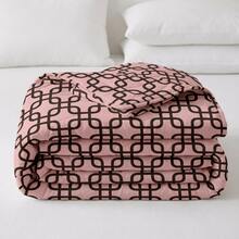 1 Soft Duvet,Lightweight All-Season Bedding With Fashionable Pattern,Machine Washable,Suitable For Single/Double Beds - Dusty Pink - View 5