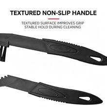 Cycling Maintenance Tool, Bicycle Cassette Cleaning Hook + Crevice Brush, Mountain Bike Gear Descaling Cleaning Set - Multicolor - View 2