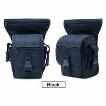Tactical Motorcycle Leg Bag – Waterproof Drop-Leg Pouch With Adjustable Straps For Riding, Hiking & Outdoor Sports - A - View 12