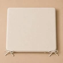 4 st sittdynor 40 x 40 cm för mat-, köks- och utebordsstolar, tillverkade i Turkiet - Aprikos - Visa 5
