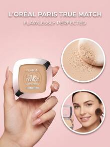 True Match Powder 3D/3W Golden Beige 9 G – Pressed Powder, Super-Blendable, For Women, Golden Beige, Hyaluronic Acid, Suitable For Daily Makeup Routine - 3D/3W Golden Beige - View 1