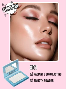 Misslyn 3Pcs Face Makeup Set Bronzer Blush Highlighter Palette Shimmer Glow Halal Long Lasting Contour Kit For Women Buildable Natural Finish Matte Shimmer Powder Travel Cosmetic Gift Boss Babe Juicy Curves Shaping Queen,Y2K Makeup - #4+#251+#1 - View 8