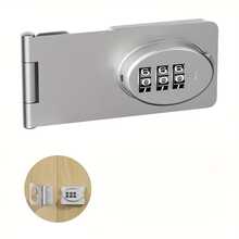 Combination Rotary Lock, Mechanical Cabinet Lock, Secure, Keyless, For Shed Door, Closet, Bathroom, Outdoor - Password-protected Version - View 5