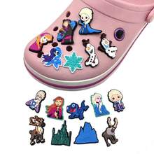 Panini Ice Princess Cartoon Shoe Charms, Soft PVC Shoe Decorations, Removable Clogs Sandals Accessories - Multicolor - View 2