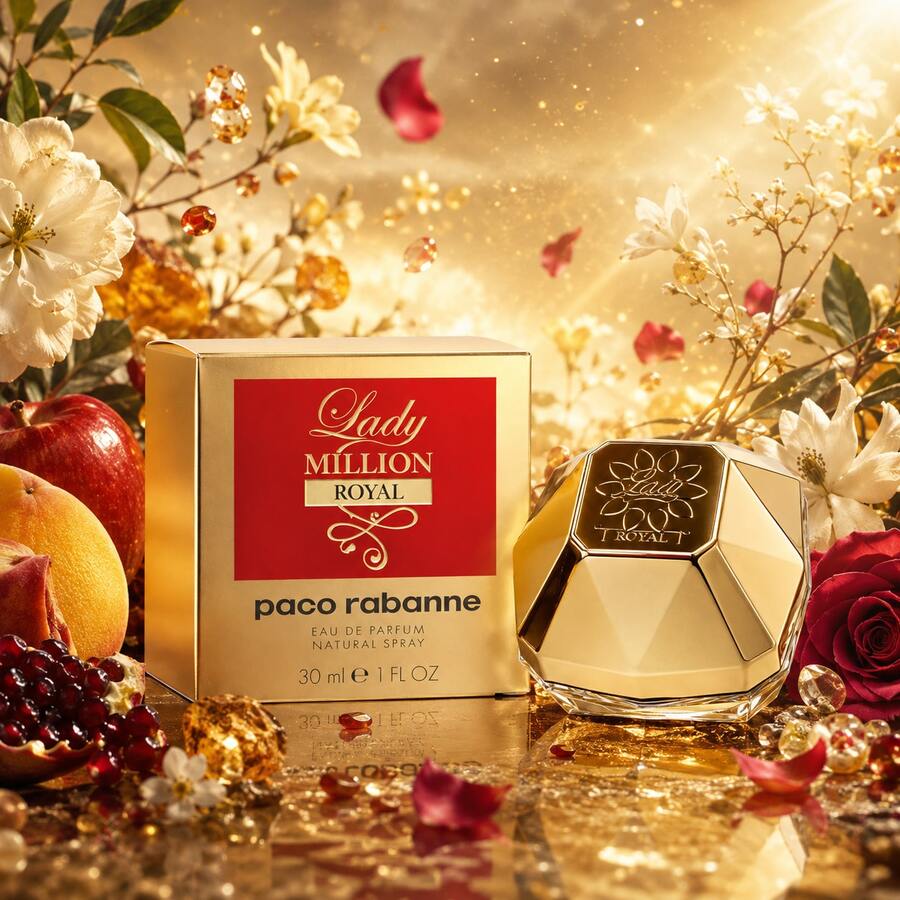 Paco Rabanne RABANNE – LADY MILLION ROYAL Eau De Parfum For Women – 30 Ml - Floral - View 1
