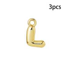3pcs Bubble A-Z English Letter Charm Pendants, Suitable For DIY Necklace, Bracelet, Earring, Keychain, Jewelry Making Supplies, Valentine's Day Gift, Daily Versatile - Pendants - View 14