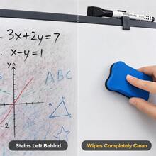 乾擦白板 黑色框架 16"X12" 豪華套裝 雙面磁性白板，附支架的小型白板，繪圖備忘錄待辦清單牆面學校用白板畫架 - 黑色 - 查看 6