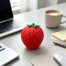 Tachimi قطعة لعب عصرية مبتكرة على شكل فراولة 1 قطعة، لعبة حسية إسفنجية، منتج رائج لتجميع الألعاب، خيار رائع للتفاعلات المشتركة في مجموعات هواة الألعاب، تُشحن عشوائياً - متعدد الألوان - مشاهدة 5