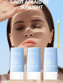 1/2/3pcs SPF 90 Sunscreen, Effectively Blocks UV Rays, Non-Greasy And Refreshing, Provides Outdoor Protection And Moisturization, Suitable For All Skin Types, Especially Ideal For Summer And Beach Use. Moisturizing And Nourishing, Non-Greasy Facial Sunscreen, Moisturizing Sunscreen Essence, Facial Sunscreen, Long-Lasting Protection, Non-Greasy And Fast-Absorbing Sunscreen Product, Body Sunscreen - Multicolor - View 11