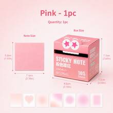 1pc Dopamine Color Transparent Pull-Out Sticky Note Dispenser, Quick-Dry Non-Smudging Easy-Tear Memo Paper, Strong Adhesive Removable Marker Labels, Suitable For Kitchen Functional Stickers, Student Study Plan Supplies, Colorful Index Tabs - View 10