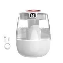 SOKANY Silent Ultrasonic Humidifier, Dual Nozzle Wide Angle Mist, Warm Night Light For Sleep, 84.5oz Large Capacity, Clear Water Level, Suitable For Bedroom And Office, No Battery Required - Modern Design - Multicolor - View 10