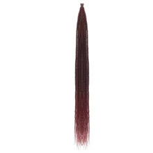 24-Inch Thin 0.6cm Synthetic Dreadlock Extensions - 1/6/8 Packs Crochet Hair Extensions For Reggae, Hip-Hop, Halloween, And Christmas - Soft, Handmade, 5 Strands Locs Dreads For Hair Styling - Multicolor - View 29