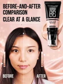 Maybelline 美寶琳 Super Coverage 遮瑕膏 #03 Natural，30ml，高遮瑕力，多效能，奶油質地，打造自然亮白膚色，適合乾性肌膚 - 03自然色 - 查看 10