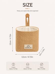 Bohemian Style Woven Storage Bag, Hanging Storage Basket Bedside Hanging Basket, Bedroom Decor, Home Decor Underwear And Miscellaneous Items Storage Bin, Suitable For Bedroom, Kitchen, Living Room Desktop Organization And Storage, Home Decor Essential - Multicolor - View 10