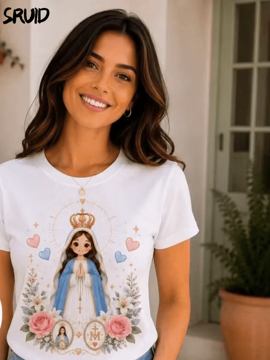 Women T-Shirts - White - View 1