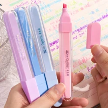 Set 3 Spidol Fluorescent Berkilau, Pena Penyorot Berkilau Halus, Pena Dekorasi Perencana, Alat Tulis Perencana yang Sangat Menarik, Ujung Lebar Aliran Tinta Halus, Cocok untuk Mencatat di Sekolah, Menyoroti Poin Penting, Dekorasi Perencana, Hadiah untuk Siswa, Teman, Teman Sekelas - Set - View 5