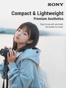 Sony ZV-E10 Black Mirrorless Camera | APS-C 24.2MP | Real-Time Eye AF | 3 Skin Softening Modes | Side-Opening Touchscreen | Optimized For Vlogging And Live Streaming - View 7