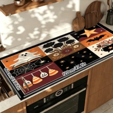 1pc Dish Drying Mat, Coffee Machine Mat, Halloween Theme Cartoon Table Mat, Kitchen Countertop Absorbent Mat, Dish Drainer Mat, Tabletop Scratch-Resistant Protective Mat, Holiday Decorative Table Mat, Multi-Purpose Drying Mat, Home Gift, Desktop Decoration - XYLSD-984 - View 16