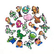 Panini Hiasan Sepatu Bakiak Kartun Toy-Story, Pin Dekorasi Sepatu Karet Lembut yang Dapat Dilepas, Berbagai Desain Karakter Film, Aksesori Dekorasi DIY untuk Sepatu Berlubang - MultiWarna - View 4