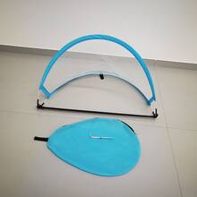 1pc Mini Portable Soccer Goal Net, Easy To Assemble And Compact Storage Space, Foldable And Movable Outdoor Training Soccer Goal, Perfect For Backyard Practice, Foldable And Movable For Outdoor Training - Multicolor - View 13