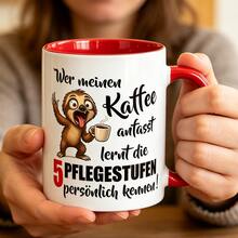 Funny Sloth Coffee Mug, "Who Dares Touch My Coffee, I'll Beat Him!" Slogan Cup, Humorous Gift For Coffee Lovers, Perfect For Juice, Milk, Coffee - Perfect Birthday And Holiday Gift For Family, Gift For Him, Funny Mug - Multicolor - View 17