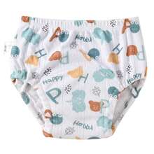 Reusable Washable Cloth Diaper Cover, Breathable Toddler Training Underwear, All-Season Baby Toilet Training Pants - Multicolor - View 9
