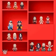 ZURU 5 Surprise Mini Mystery Ball, Mini Q-Style Wrestling Character Figure Blind Box, Collectible Display Model - Multicolor - View 2