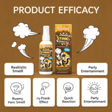 Stink Spray Funny Prank Interactive Gadget Atmosphere Maker Humorous Gag Spray - A - View 5