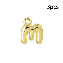 3pcs Bubble A-Z English Letter Charm Pendants, Suitable For DIY Necklace, Bracelet, Earring, Keychain, Jewelry Making Supplies, Valentine's Day Gift, Daily Versatile - Pendants - View 18