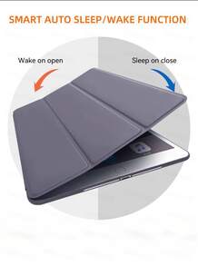DANYCase 保护壳兼容 iPad A16、Air 11/13、M3 2025、Mini 7、A17、Pro 2024、Air 11/13、M2 2024、Pro 11/13、M4 2024（第 7、8、9 代，10.2 英寸）、Air 4、Air 5、Pro 11 英寸（第 2、3、4 代）、Pro 12.9 英寸（第 4、5、6 代） - 淺灰紫 - 查看 8