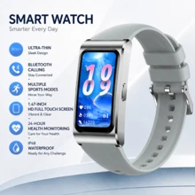 GAWSUG Ultra-Thin Smart Band 1.47" HD Bluetooth Call Fitness Tracker Men Women Heart Rate SpO2 Sleep IP68 Waterproof Watch Gift - View 14