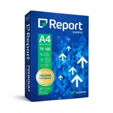 Papel Sulfite Report Premium A4 75g 500 Folhas Branco - A4 - Visão 2