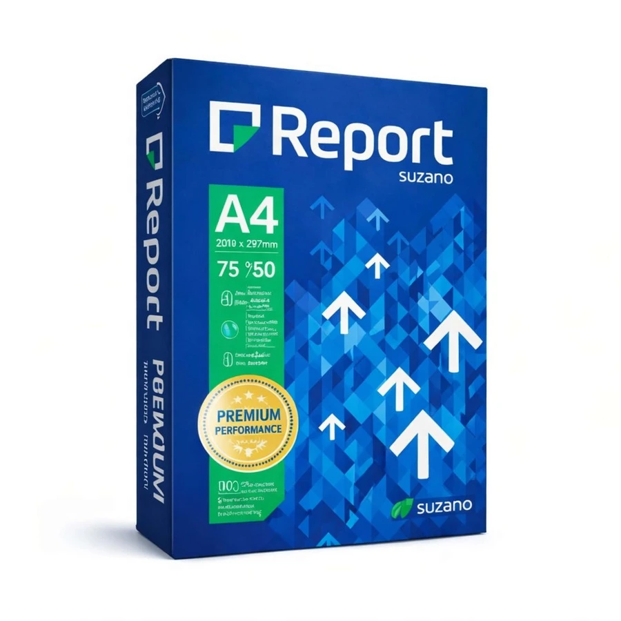 Papel Sulfite Report Premium A4 75g 500 Folhas Branco