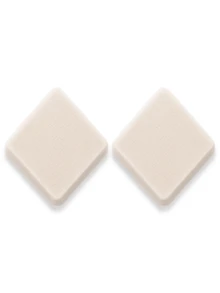 KAI Multi-Shape Makeup Sponge Puff Set, Reusable Soft Makeup Sponges, Square/Rectangular/Teardrop Blending Puffs, Suitable For Foundation, Concealer, Powder Setting, Dry And Wet Use Makeup Tools, Essential Makeup Accessories For Women - Creamy White - View 8