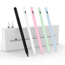 1pc Universal Aluminum Alloy Touchscreen Stylus Pen, Capacitive Pen Compatible With IOS/Android/Windows Tablets And Phones, Compatible With Samsung/ Tablets, Drawing Capacitive Pen, No Pairing Required, Double Click To Use - Multicolor - View 3