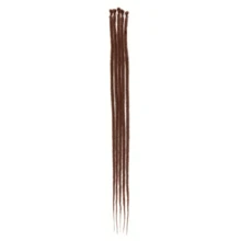 24-Inch Thin 0.6cm Synthetic Dreadlock Extensions - 1/6/8 Packs Crochet Hair Extensions For Reggae, Hip-Hop, Halloween, And Christmas - Soft, Handmade, 5 Strands Locs Dreads For Hair Styling - Multicolor - View 11