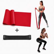 2pcs/Set Resistance Band Set, 150cm Strength Training Elastic Bands, Suitable For Yoga, Pilates, Stretching, Rehabilitation, Strength Training, Muscle Shaping And Flexibility Enhancement, Different Resistance Levels, Home Fitness Bands, Summer Travel Gift - Upgraded Set - View 16