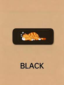 Cute Cat Pattern Camera Cover, Privacy Protector For Desktop Computer, Laptop And Tablet, Easy Slide Design, Anti-Peeping Privacy Shield, Suitable For Teachers Or Back To School Season Gift - Multicolor - View 3
