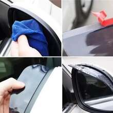 2pcs Car Side Mirror Rain Visor, Car Side Mirror Rain Guard, Waterproof Car Side Mirror Rain Cover, Universal Fit For Sedan, Truck And SUV - Rain Visor - View 6