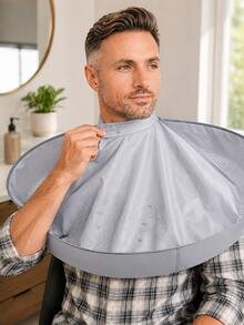 Adjustable Haircutting Cape, Foldable Haircutting Sunshade Cape, Suitable For Salon And Home Use, Unisex For Adults - Multicolor - View 6