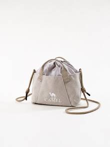 CAMEL CROWN Tas Selempang Ringan Unisex, Ransel Bahu Kasual untuk Kerja & Perjalanan Luar Ruangan - Khaki - View 1