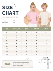 Kaos Anak Laki-Laki Usia Remaja - Gambar Kartun, Cocok untuk Olahraga Luar Ruangan Anak Laki-Laki, Atasan Kasual Serbaguna Musim Semi/Panas Anak Laki-Laki - Aprikot - View 3