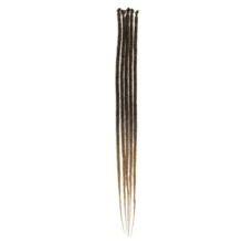 24-Inch Thin 0.6cm Synthetic Dreadlock Extensions - 1/6/8 Packs Crochet Hair Extensions For Reggae, Hip-Hop, Halloween, And Christmas - Soft, Handmade, 5 Strands Locs Dreads For Hair Styling - Multicolor - View 14